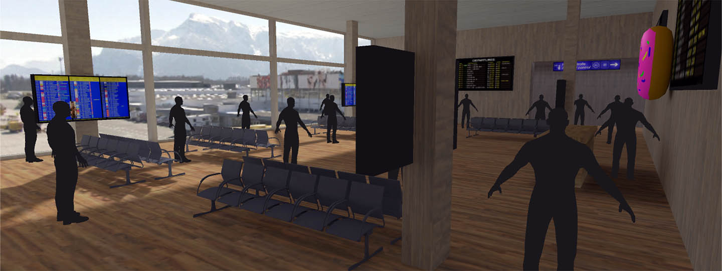 Holodeck 4.0 Airport Gear VR Screenshot